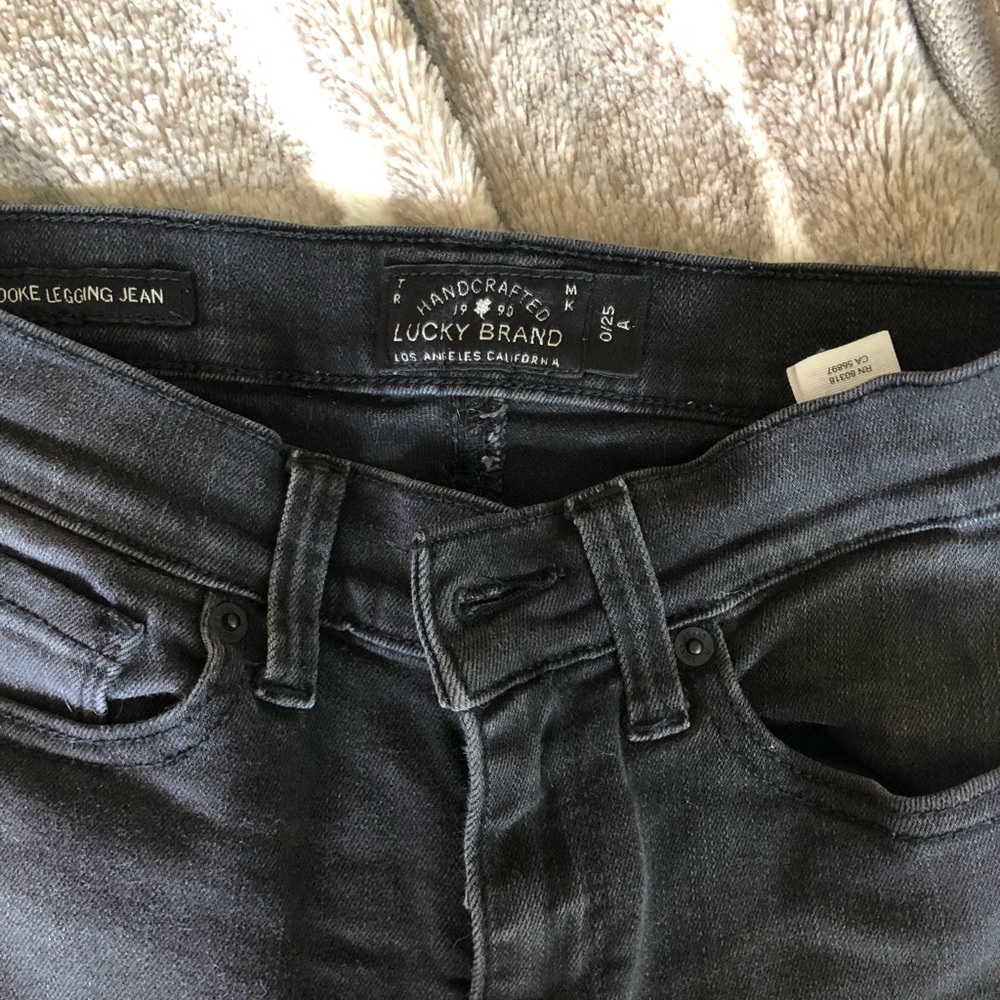 Lucky black jeans